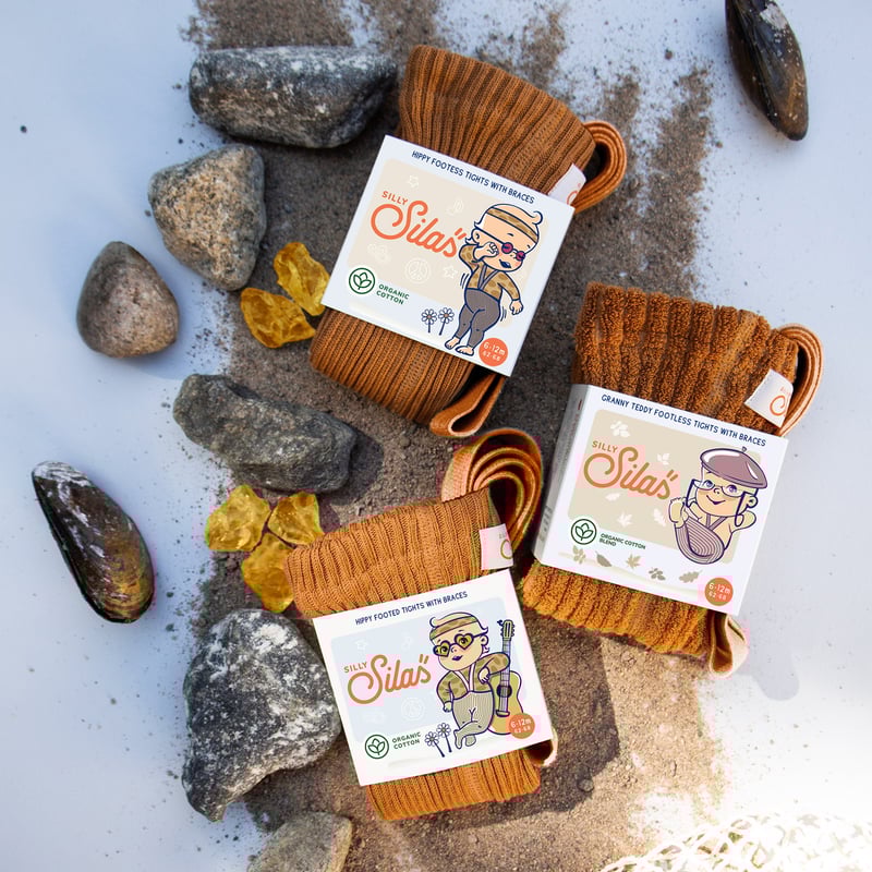 SILLY Silas Granny Teddy Warmy Footless Collect