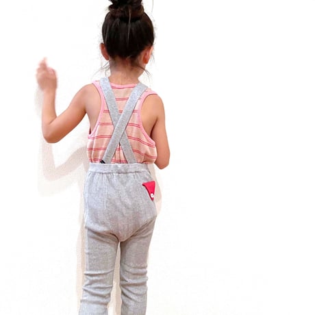 LIGNE NOIRE ENFANTS_ TANK TOP STRIPES (Vintage Pink/Multi) / 6years