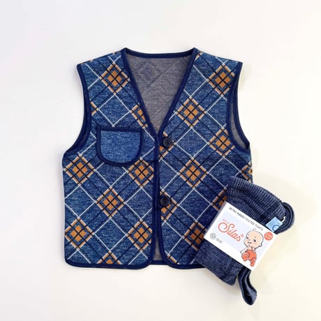 70s vest (dead stock) / 4years・104cm