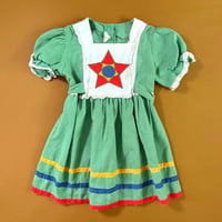 70s folk dress / 2-3years