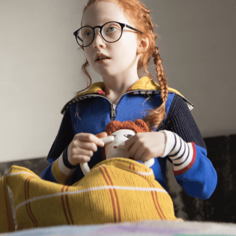 LIGNE NOIRE E._LITTLE DRESS ZIP(SHOCK BLUE) / 4years