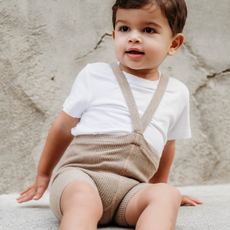 SILLY Silas Shorty Tights Collection_Peanut Blend