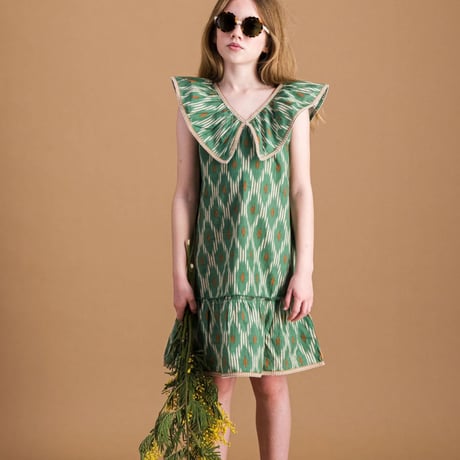BALC_IKAT PRINT DRESS / 4,6years