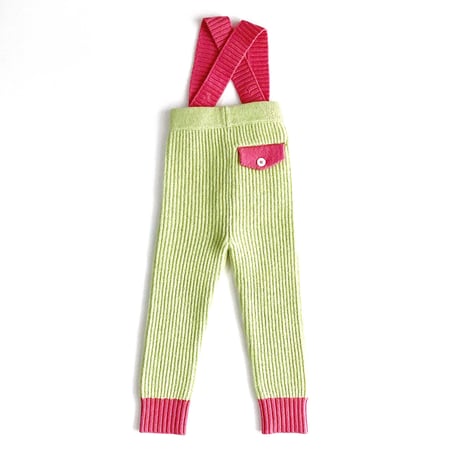 LIGNE NOIRE ENFANTS_ LEGGING (Gold Beige/Water) / 1,2years