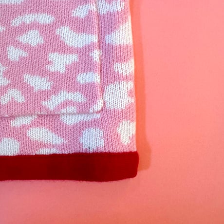LIGNE NOIRE E._LEOPARD JACKET (SHOCK PINK) / 6years・120cm