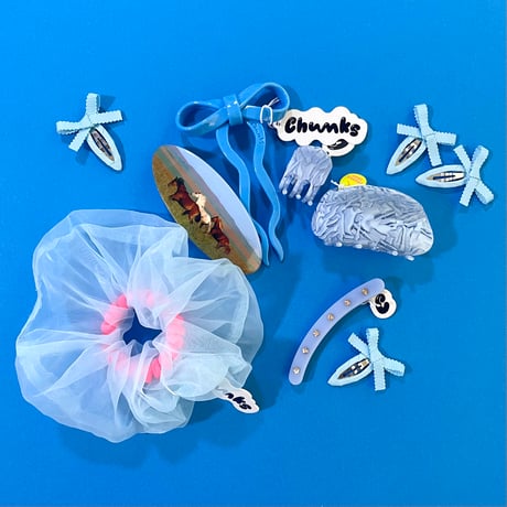 CHUNKS_Bow Hairpin (Cherry)
