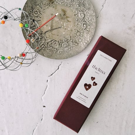 Thelma Paris_Incense boxes (DÉCLARATION,INTUITION,HARMONIE,WINTER EARTH,CONTEMPLATION)