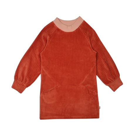 Ba*Ba kidswear_Dress (VELVET ROOIBOS) / 104cm