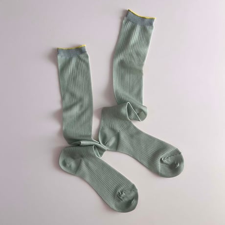 2e CHESTS×MARCOMONDE_LADYS socks (L.Green)