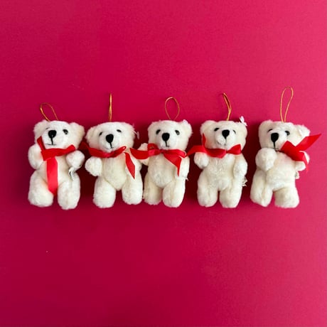 70s bear ornaments (dead stock)