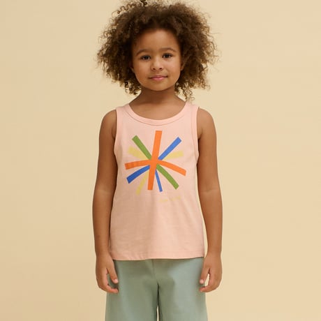 OXOX CLUB_Fluff Sleeveless Top / 86-92,98-104,110-116,122-128cm