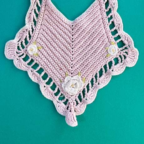 crochet bib