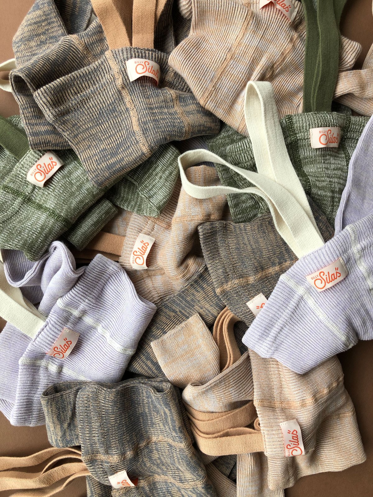 SILLY Silas Footless Collection_Creamy Olive |