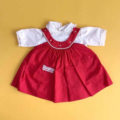 blouse&dress set (dead stock) / 0-3months