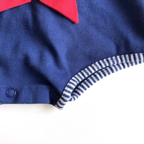 embroidery sailor romper