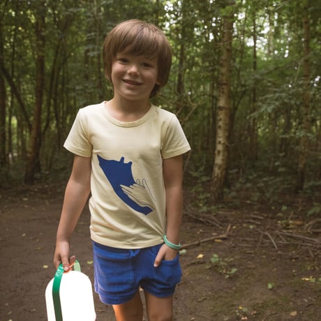 Ba*Ba kidswear_ T-Shirt (DOG/SWAN) / 104cm