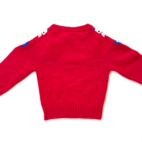 bear knitting sweater / 4years