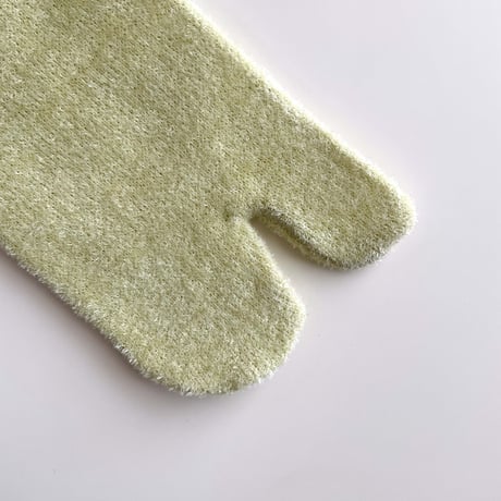2e CHESTS×MARCOMONDE_MOLE FUR TABI socks (L.Beige,Greige)