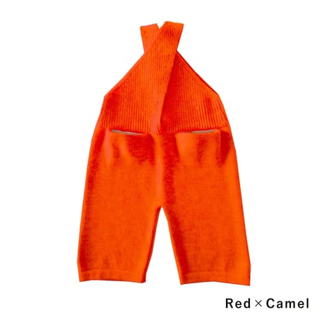 NAMUUU_CROSSNECK OVERALLS (Camel/Poppy Red/Olive) / 4years