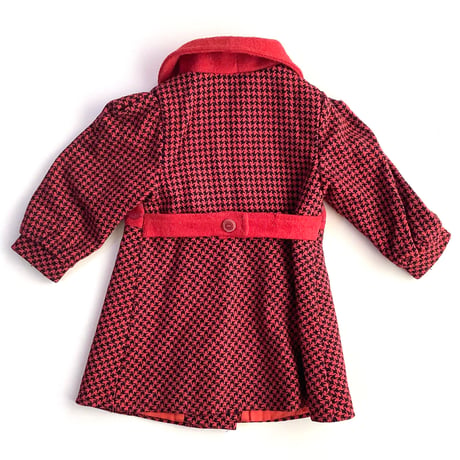 houndstooth check coat