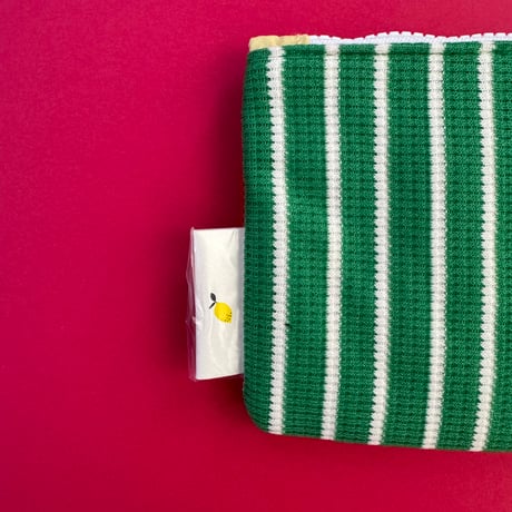 Sticky Lemon_Pencil case (green)