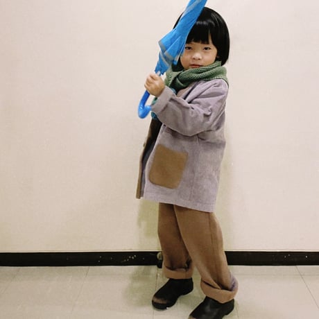 Eshvikids_JACKET&BOTTOM SET (BROWN/PURPLE) / 5years