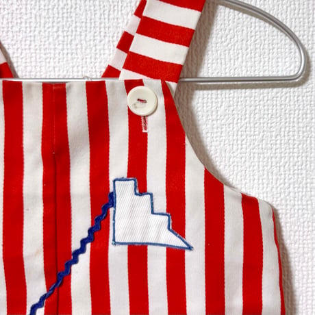 stripe romper