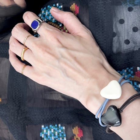 sumie_Heart Button Bracelet ♡