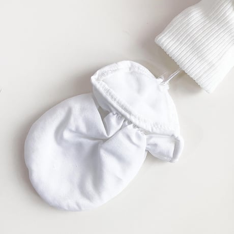 70s bear snowsuit (dead stock) _White / 3month