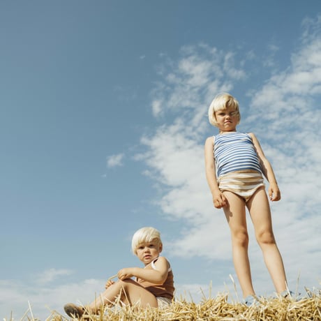 Needles & Pine Studio_Unders (Cream&Almond Melange) / 1-2years
