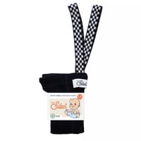 SILLY Silas Footless Collection_Classic Black Checked