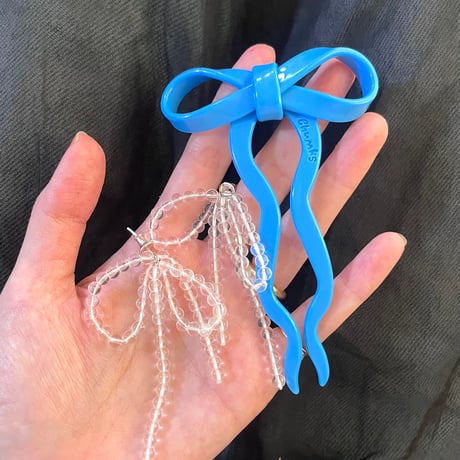 CHUNKS_Bow Hairpin (Cherry)