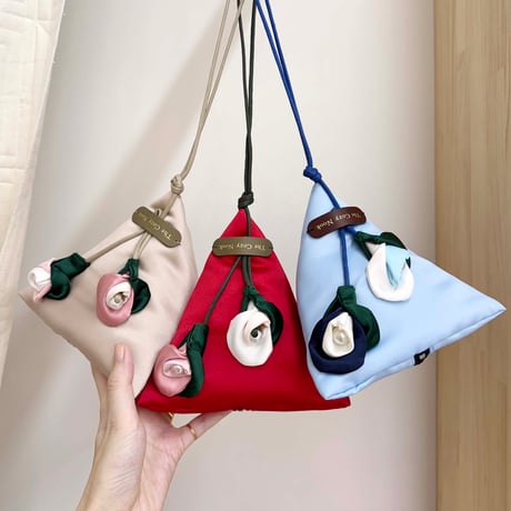 The Cozy Nook_Flower Coin Bag (Sky Blue)