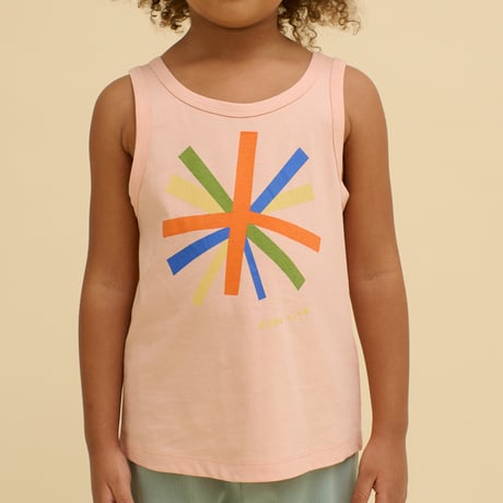 OXOX CLUB_Fluff Sleeveless Top / 86-92,98-104,110-116,122-128cm