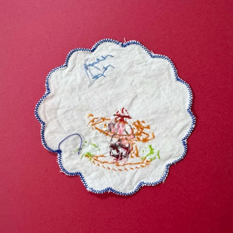 embroidery coaster