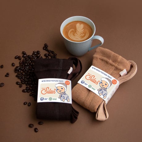 SILLY Silas Wooly Warmy Footless Collection_Cappuccino