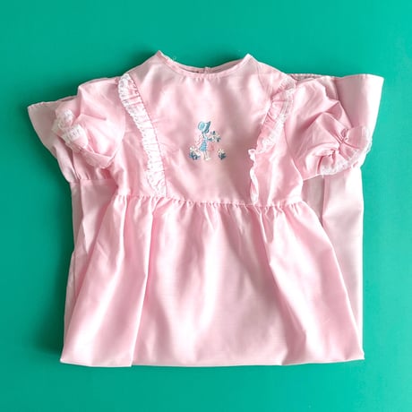 embroidery night dress (dead stock) / 5-6years