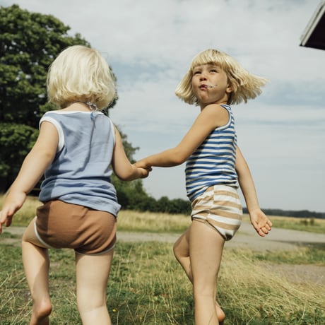 Needles & Pine Studio_Unders (Cream&Almond Melange) / 1-2years