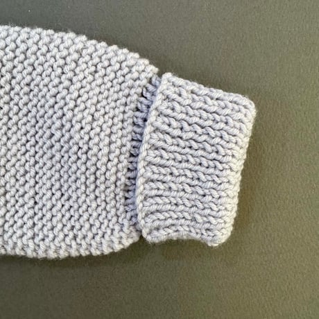 RKO_Cherry Romper (BEIGE/GREY) / 3-6,6-12months