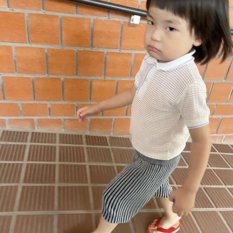 70s polo shirts (RED) / 24months