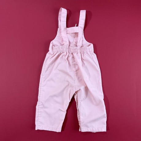 pink overalls / 24months