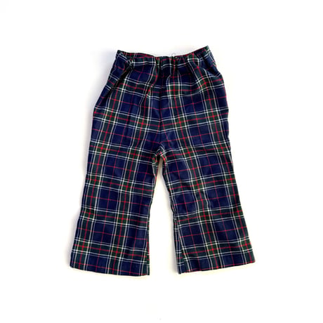 70s Health-tex plaid pants / 3years