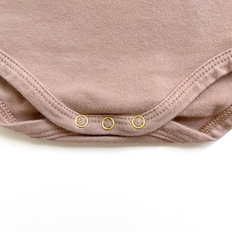Vild-House of Little_COLLARED BODYSUIT (NATURAL ECRU/NATURAL PINK) / 3-6,9-12months