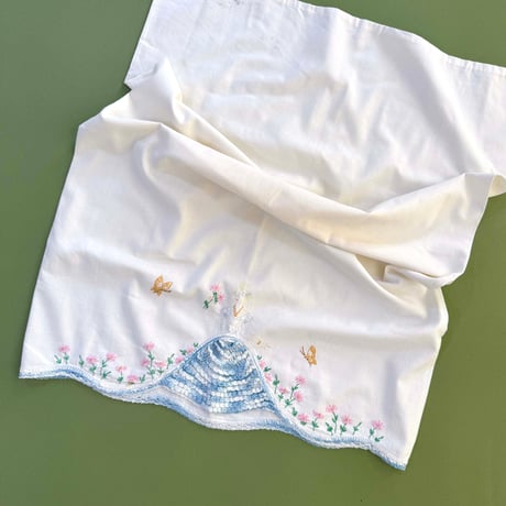 embroidery pillowcase