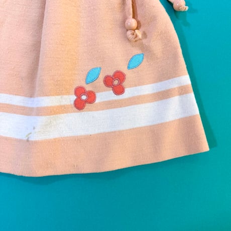 flower knitting dress / 6years