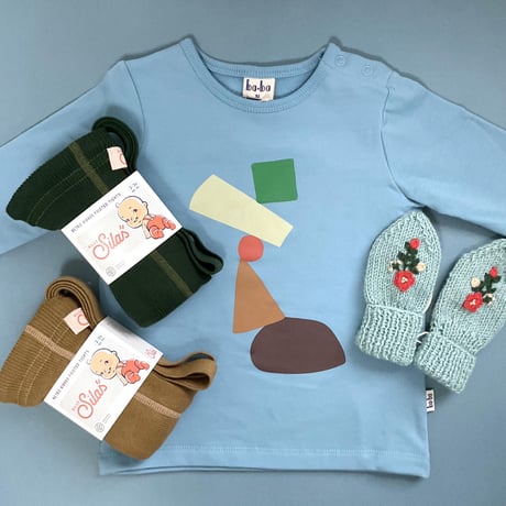 Ba*Ba kidswear_Long Sleeve (GREEN) / 98,104cm