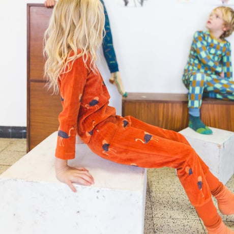 Ba*Ba kidswear_Pajama (PENCILS/OSTRICH) / 98,104,110cm