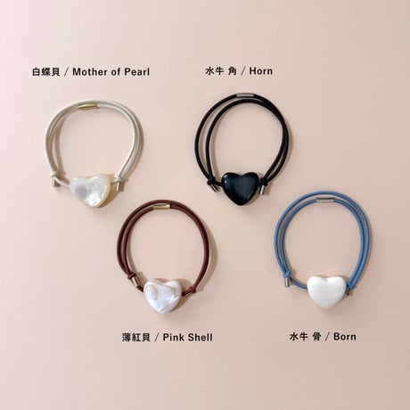 sumie_Heart Button Bracelet ♡