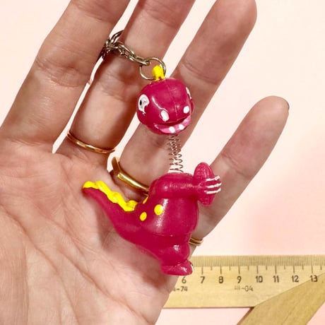 pink key chain
