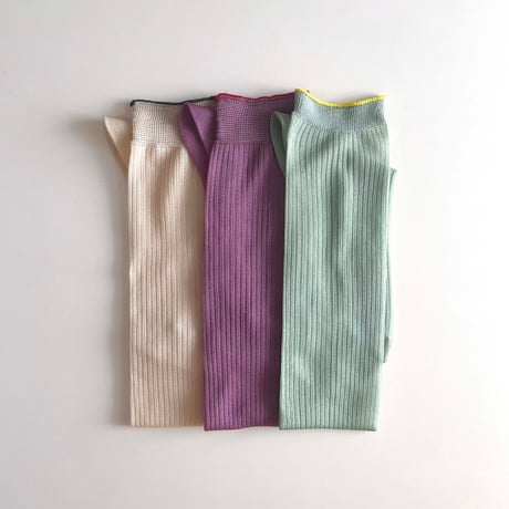 2e CHESTS×MARCOMONDE_LADYS socks (L.Green)